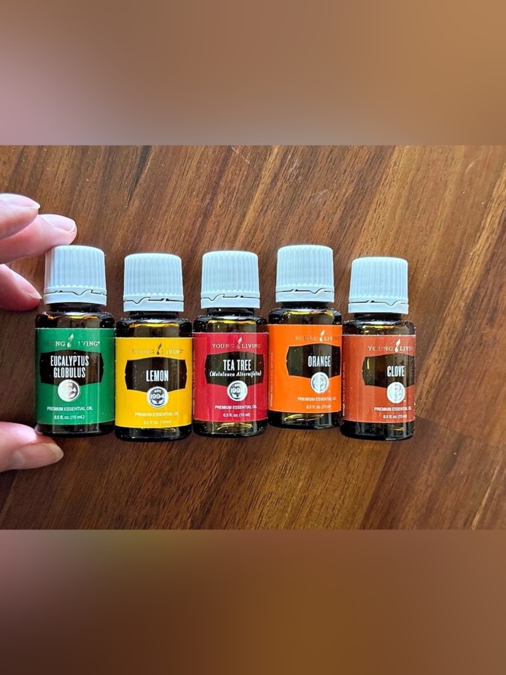 Young Living Essential Oils Set of 5